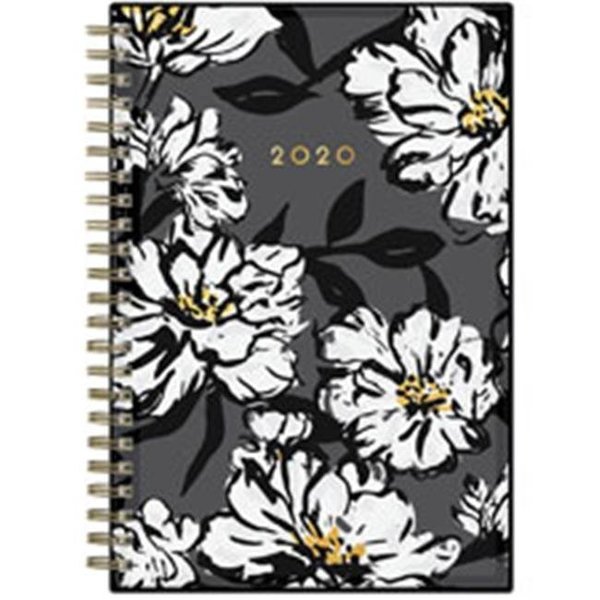 Blue Sky Herbal Inc Blue Sky BLS110211 11 x 8.5 in. Baccara Dark Weekly & Monthly Planner; Black & Gold BLS110211